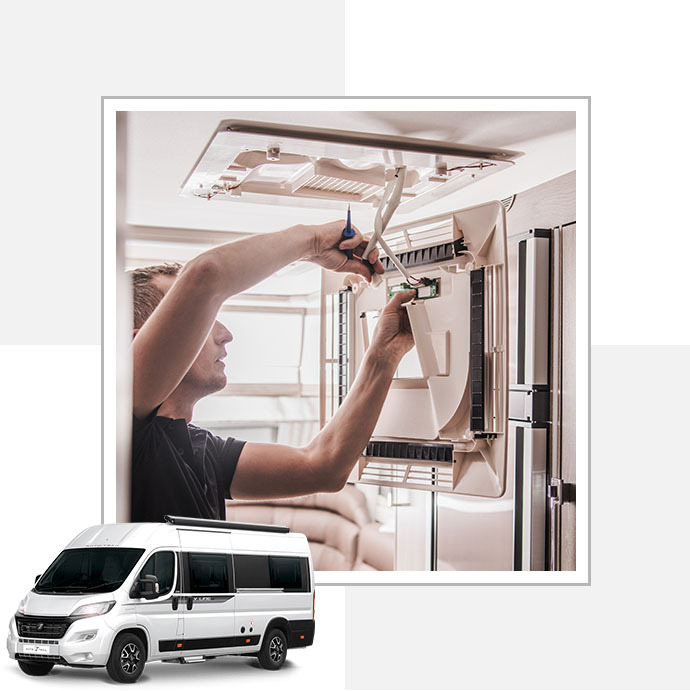 Experienced motorhome service centre